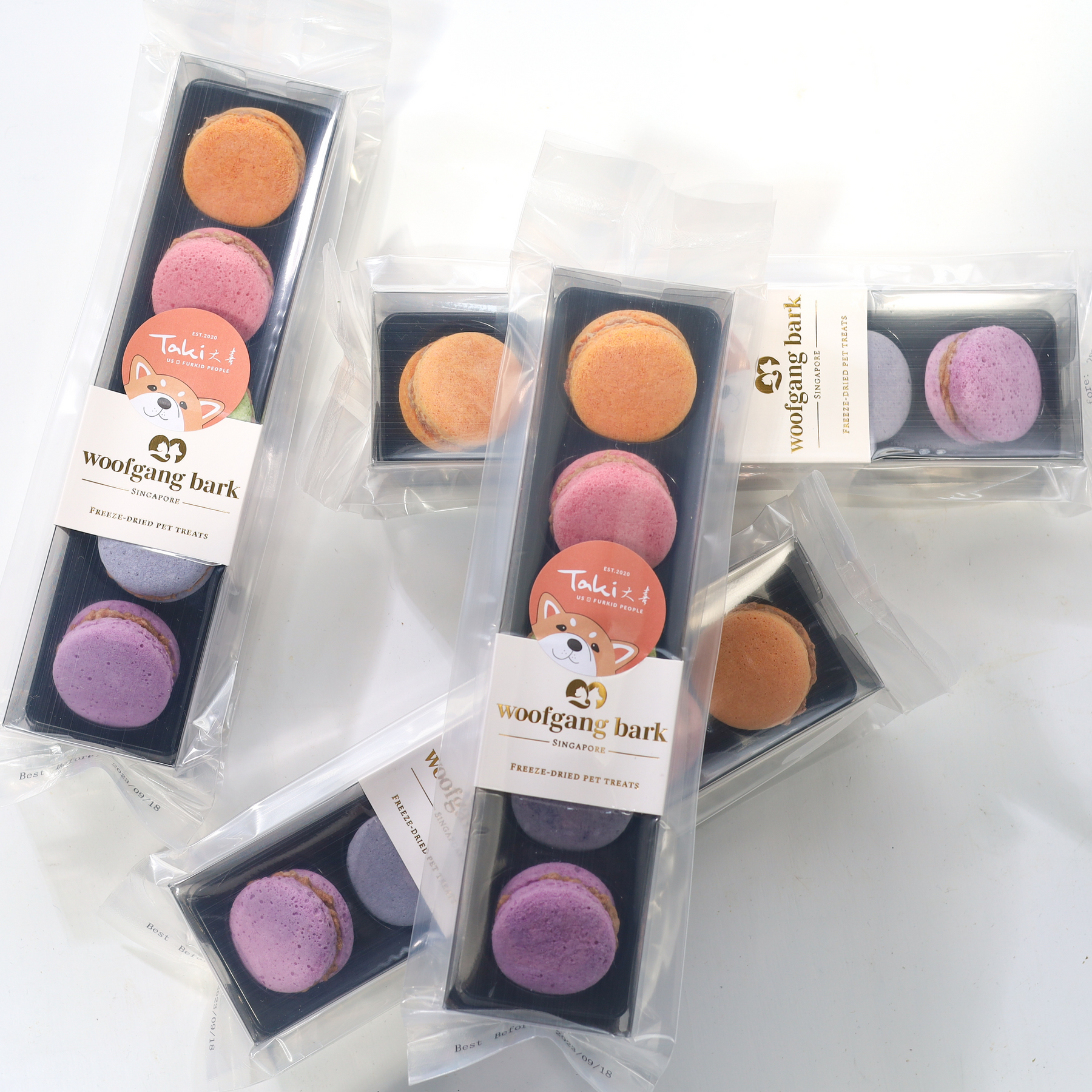 Taki x Woofgang Bark Macarons