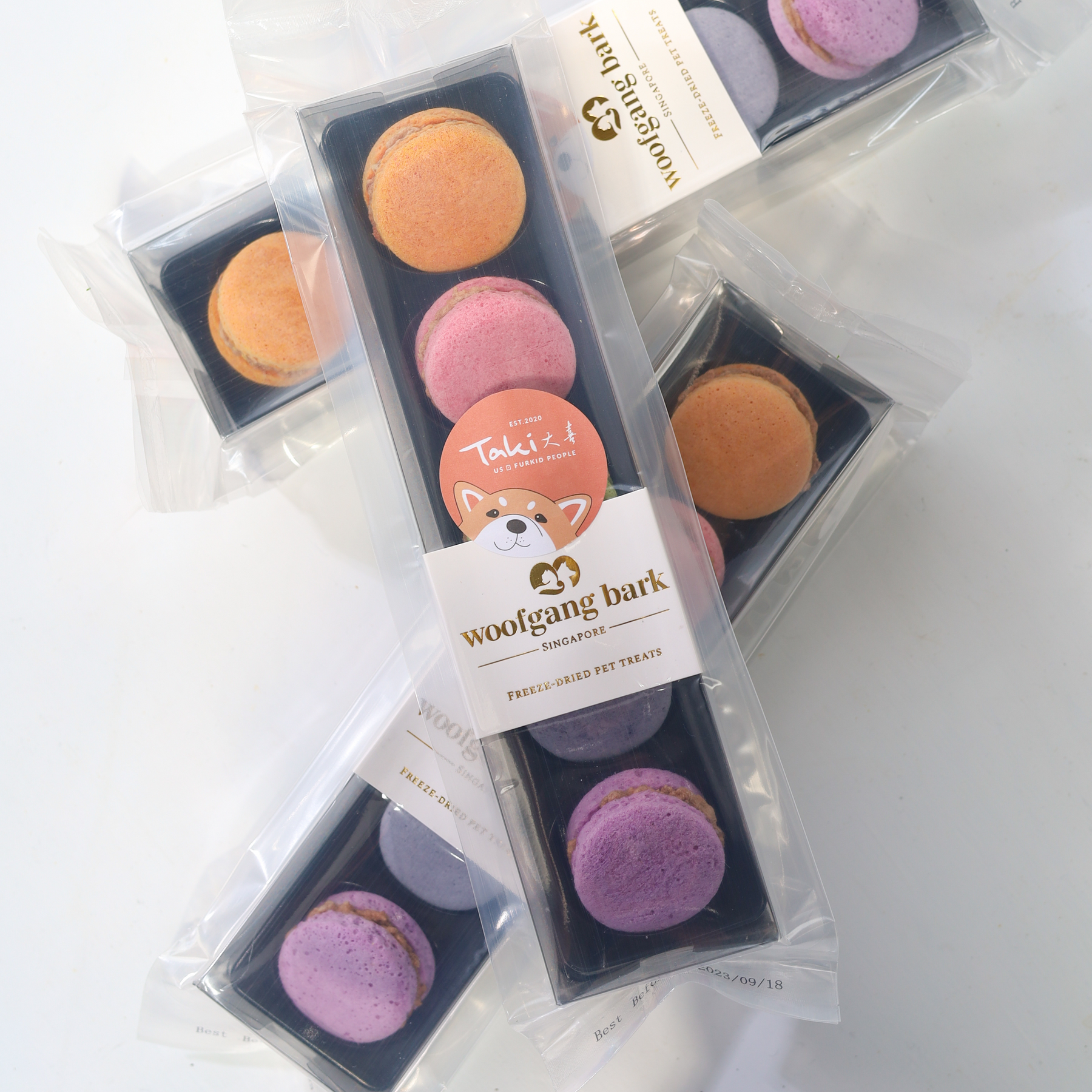 Taki x Woofgang Bark Macarons