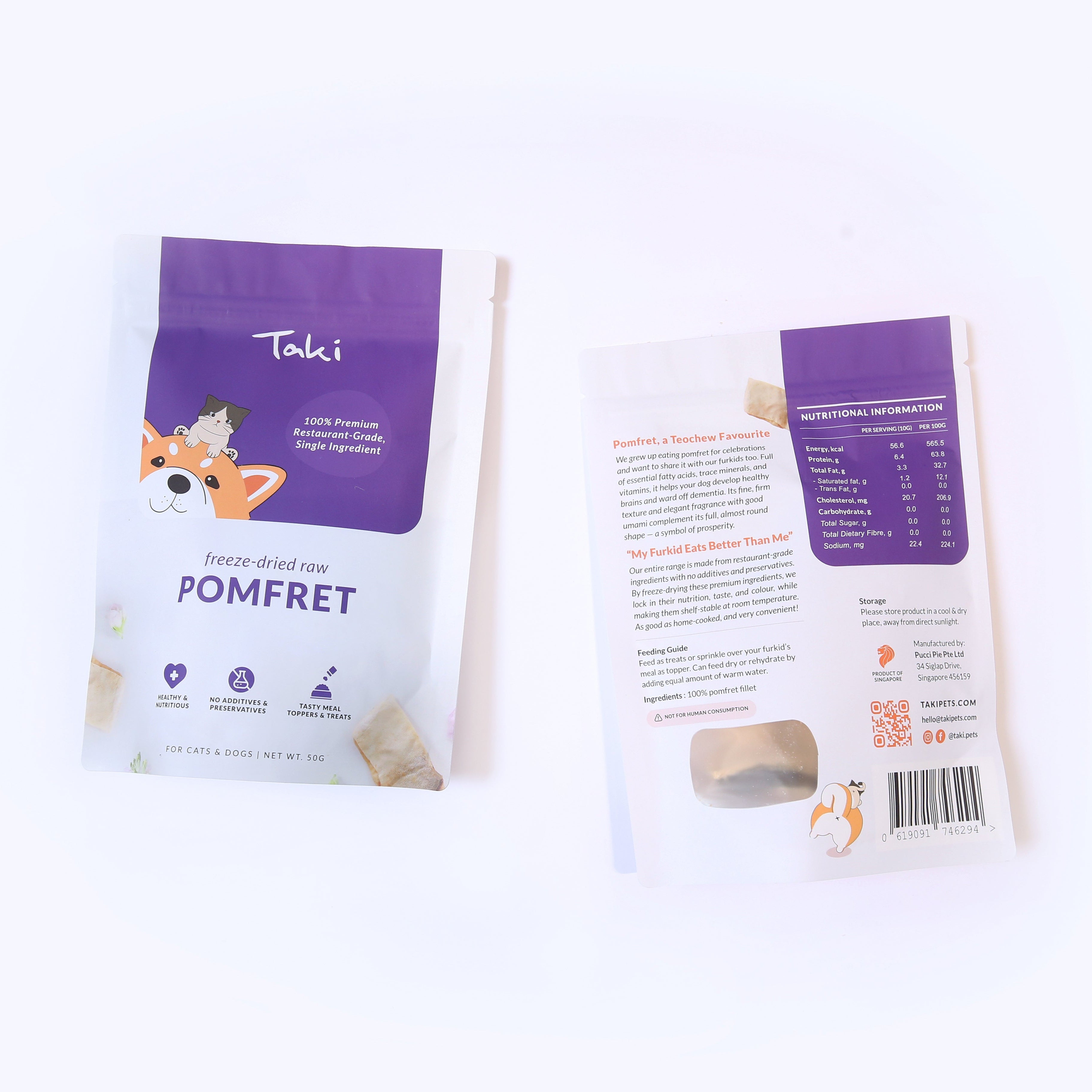 Pomfret 50g