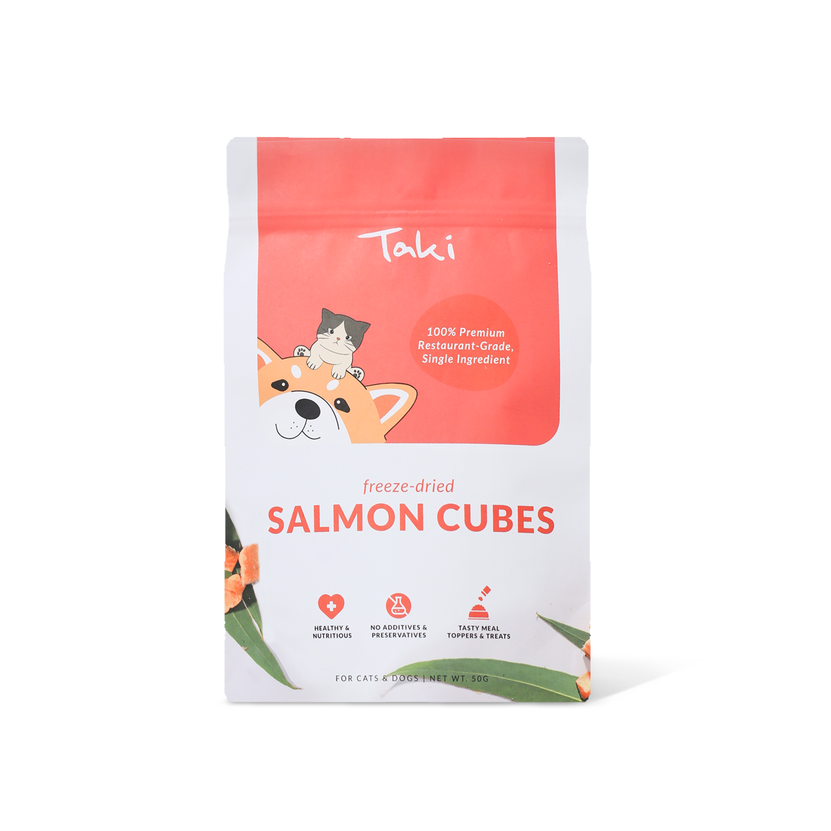 Salmon Cubes 50g