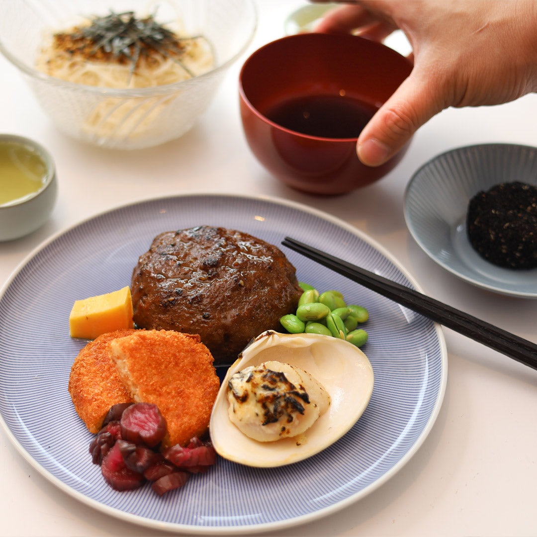 Scallop and Wagyu Teishoku Meal
