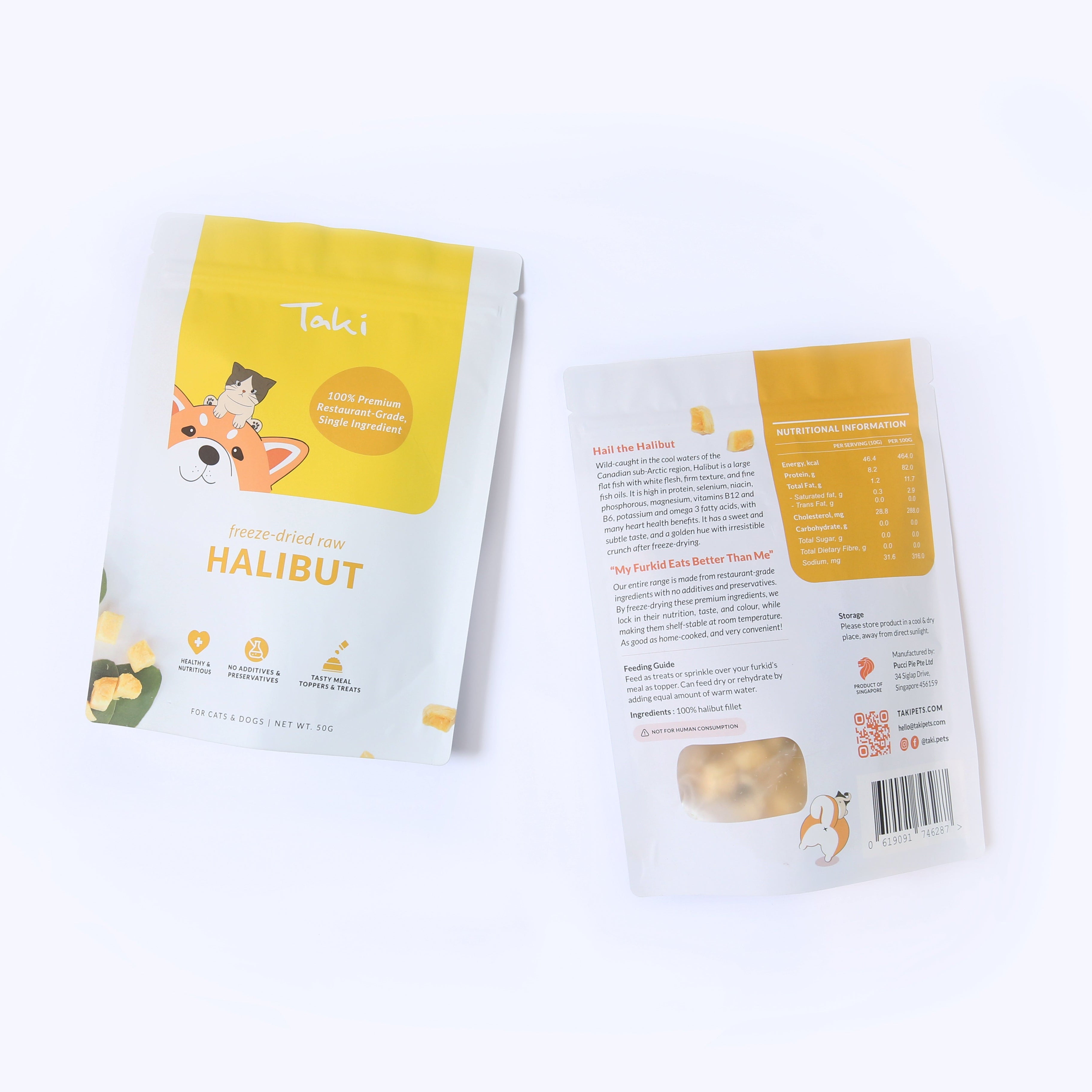 Halibut 50g