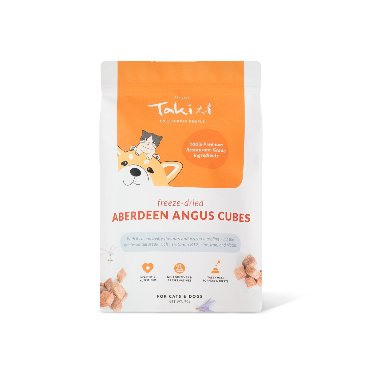 Aberdeen Angus Cubes 50g