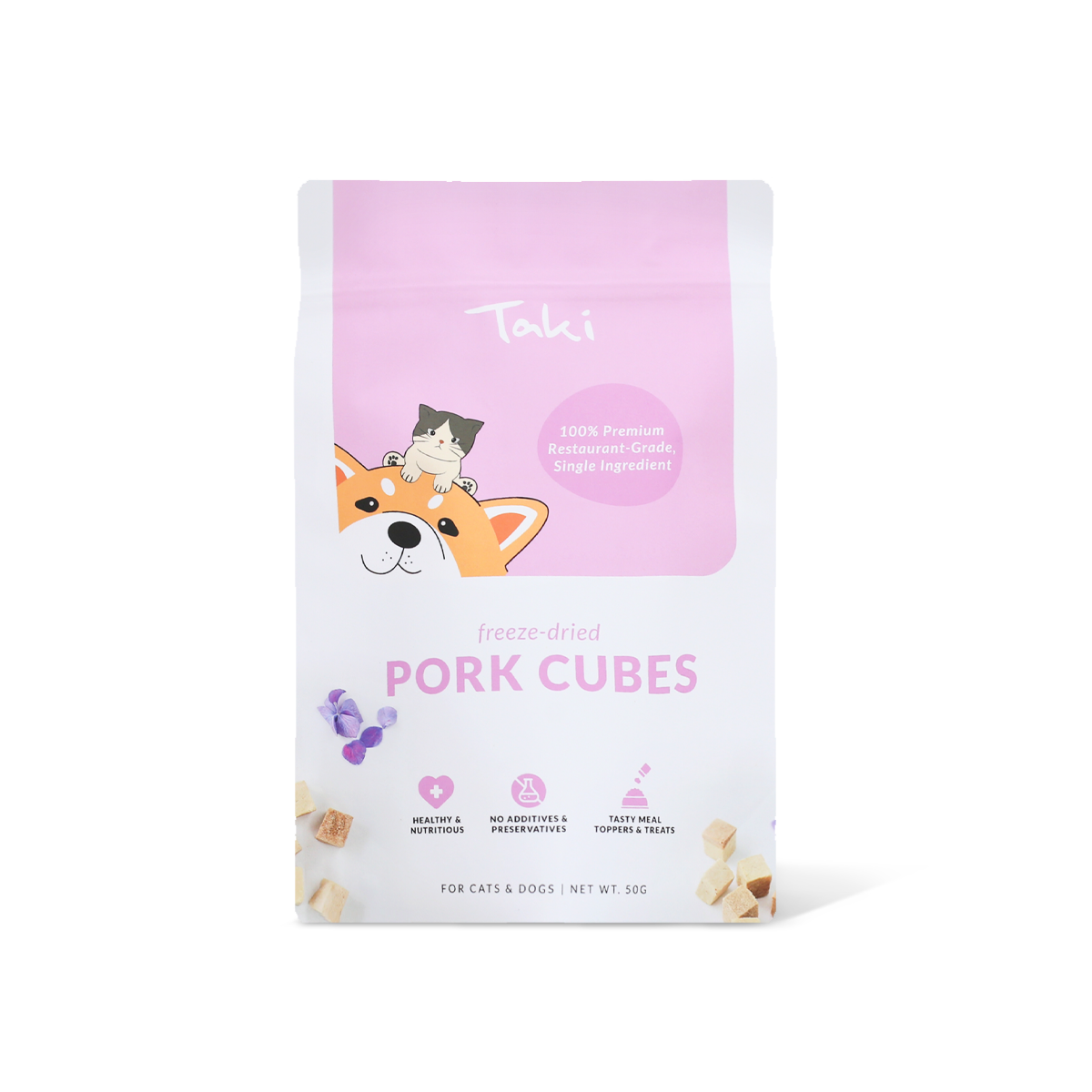Pork Cubes 50g