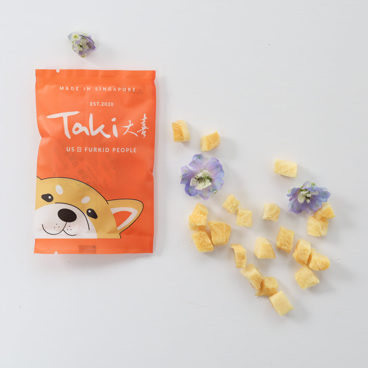 TAKI Halibut Cubes in a Packet